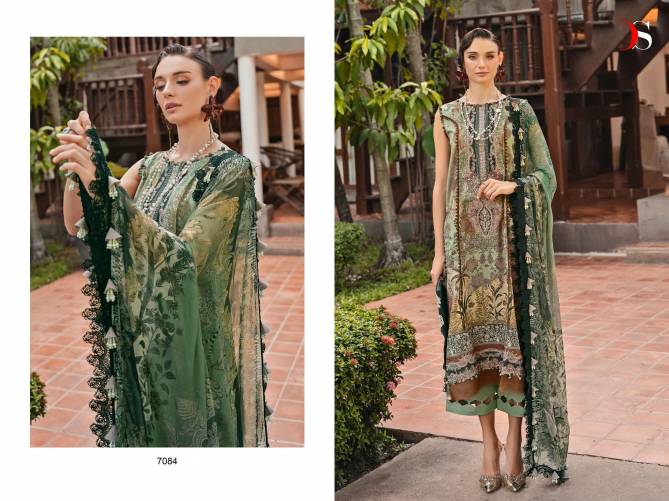 Bliss Lawn 24 Vol 2 By Deepsy Embroidery Patch Cotton Pakistani Suits Wholesale Price In Surat
